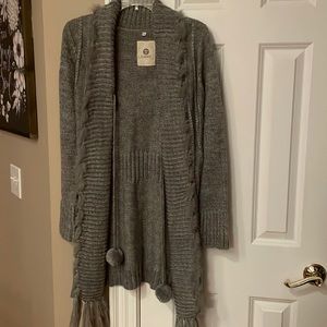 Lapis sweater, size m, gray